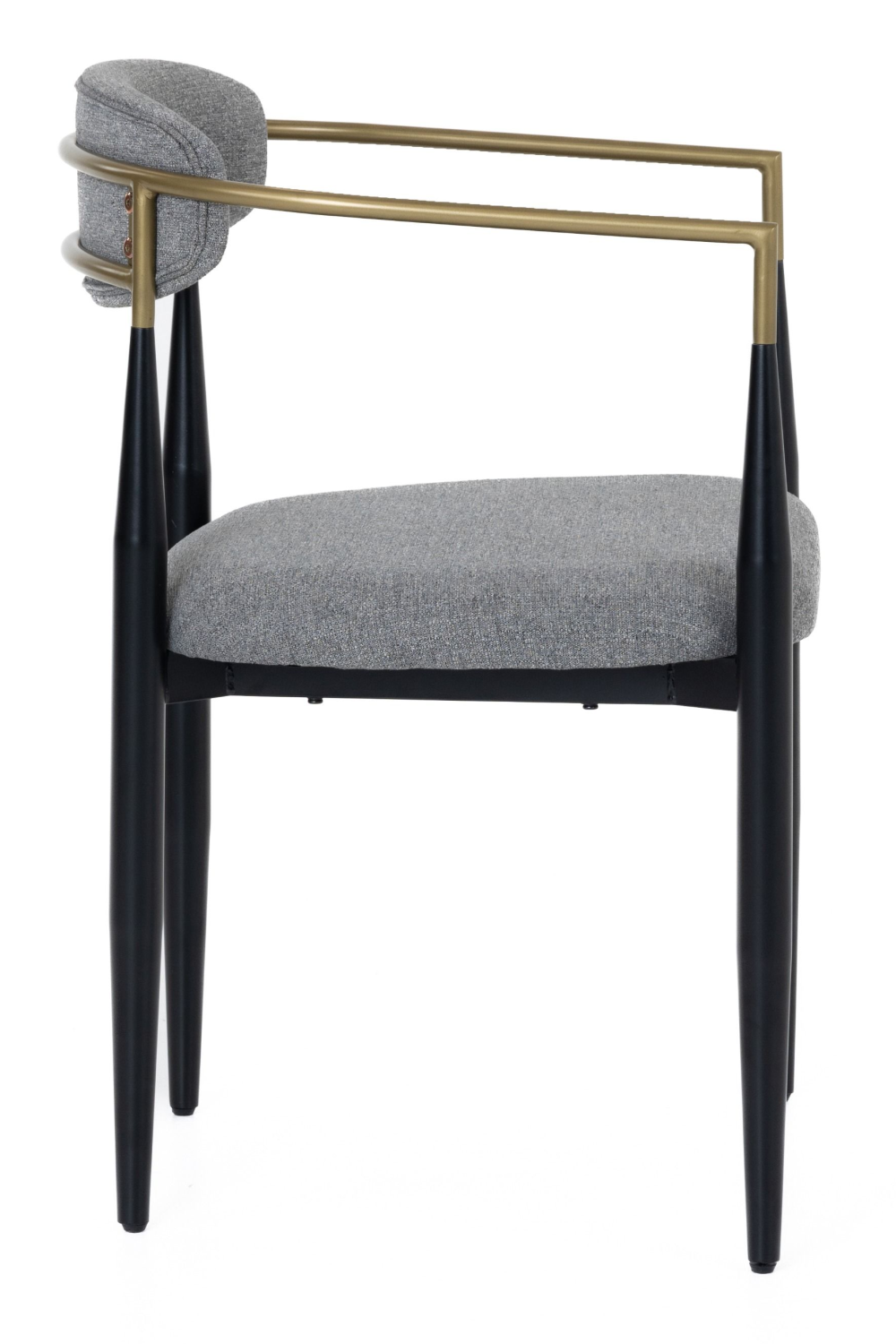 Gold-Armed Dining Chair | OROA Modern Buchtel | Oroa.com