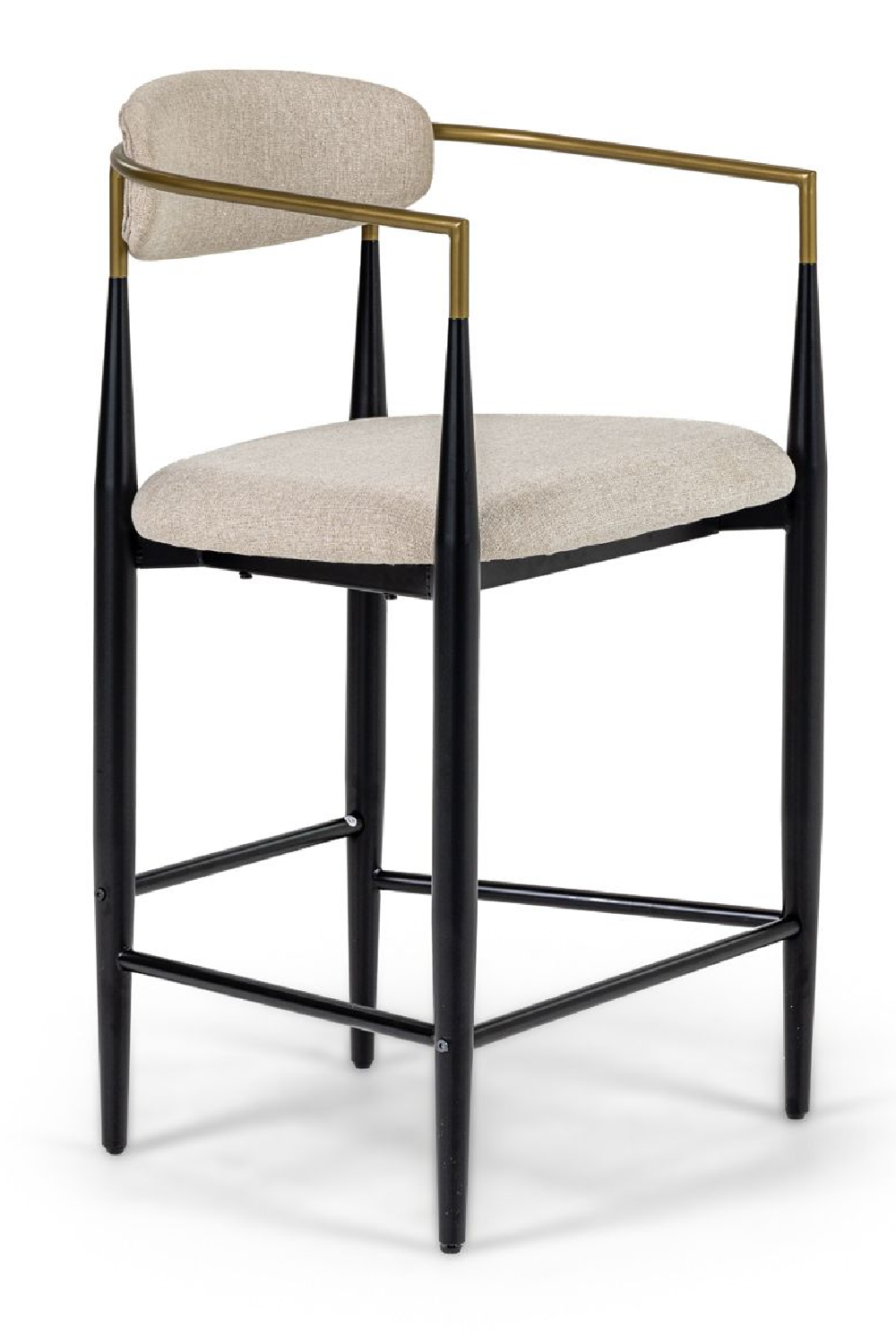 Gold-Armed Counter Chair | OROA Modern Buchtel | Oroa.com