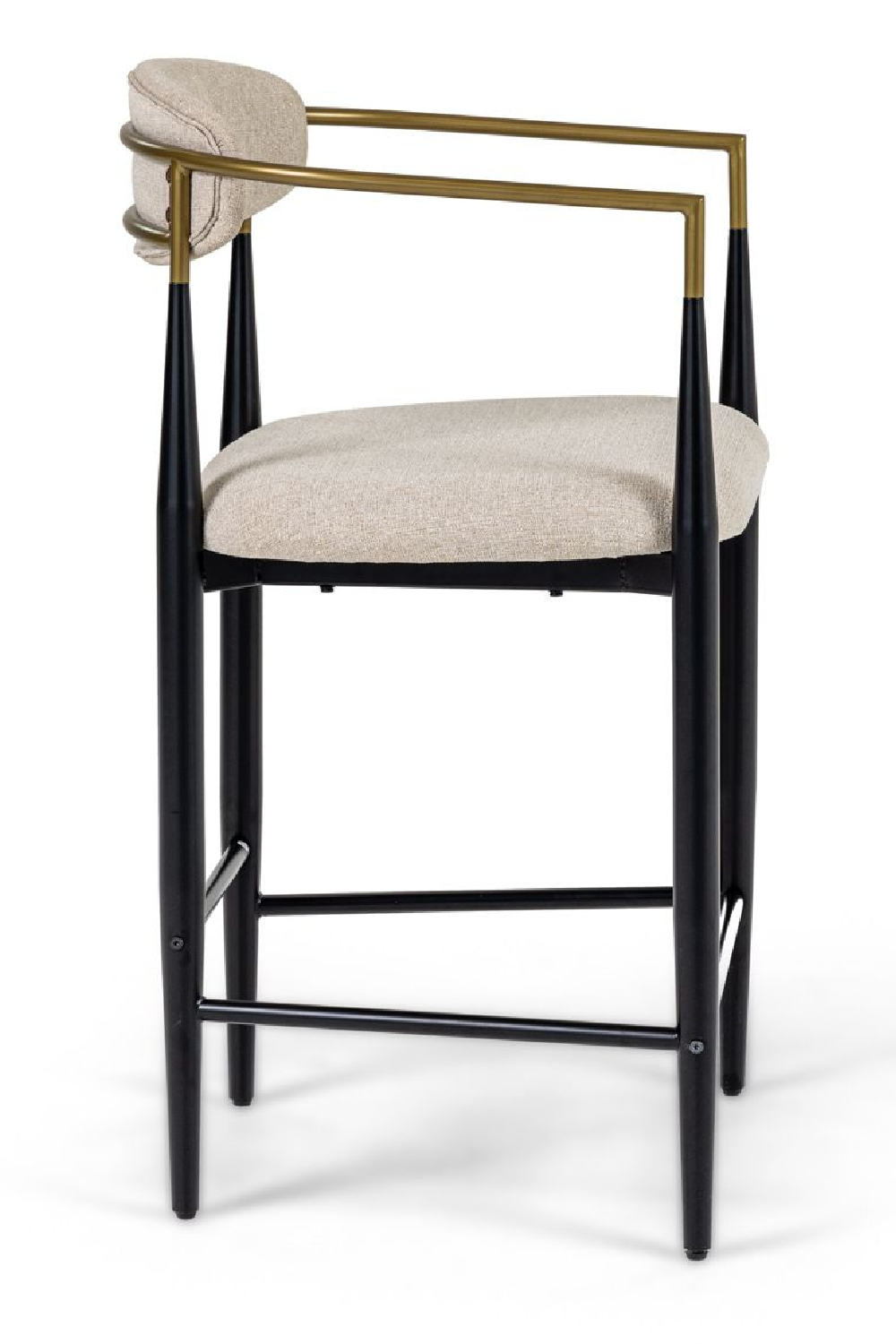Gold-Armed Counter Chair | OROA Modern Buchtel | Oroa.com