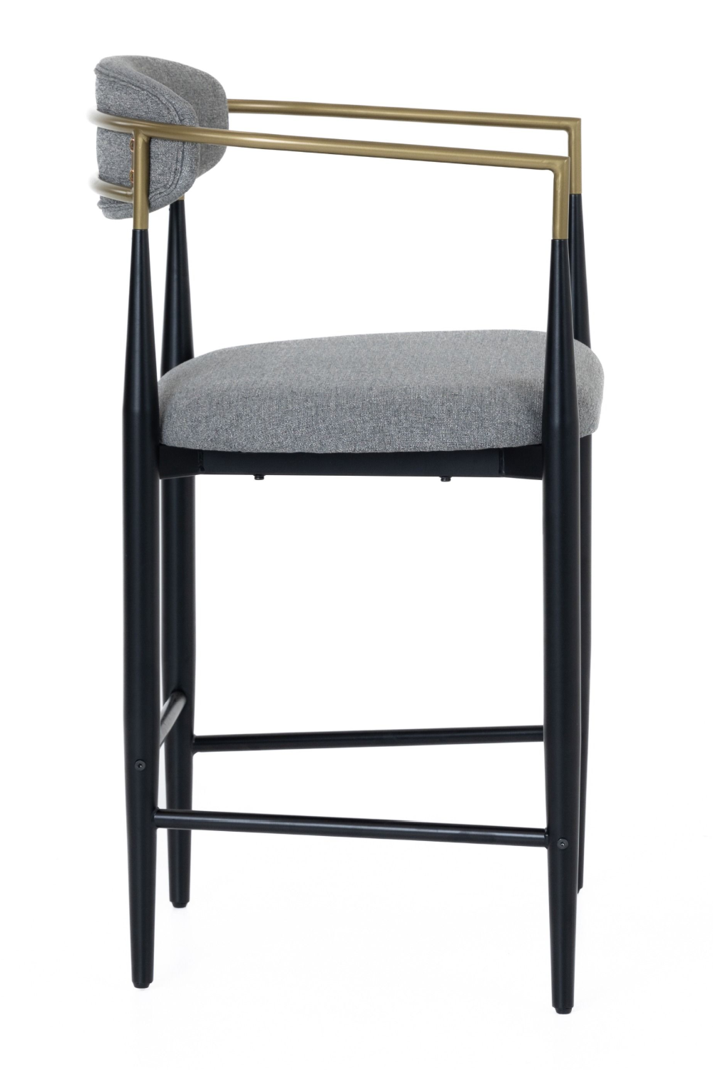 Gold-Armed Counter Chair | OROA Modern Buchtel | Oroa.com