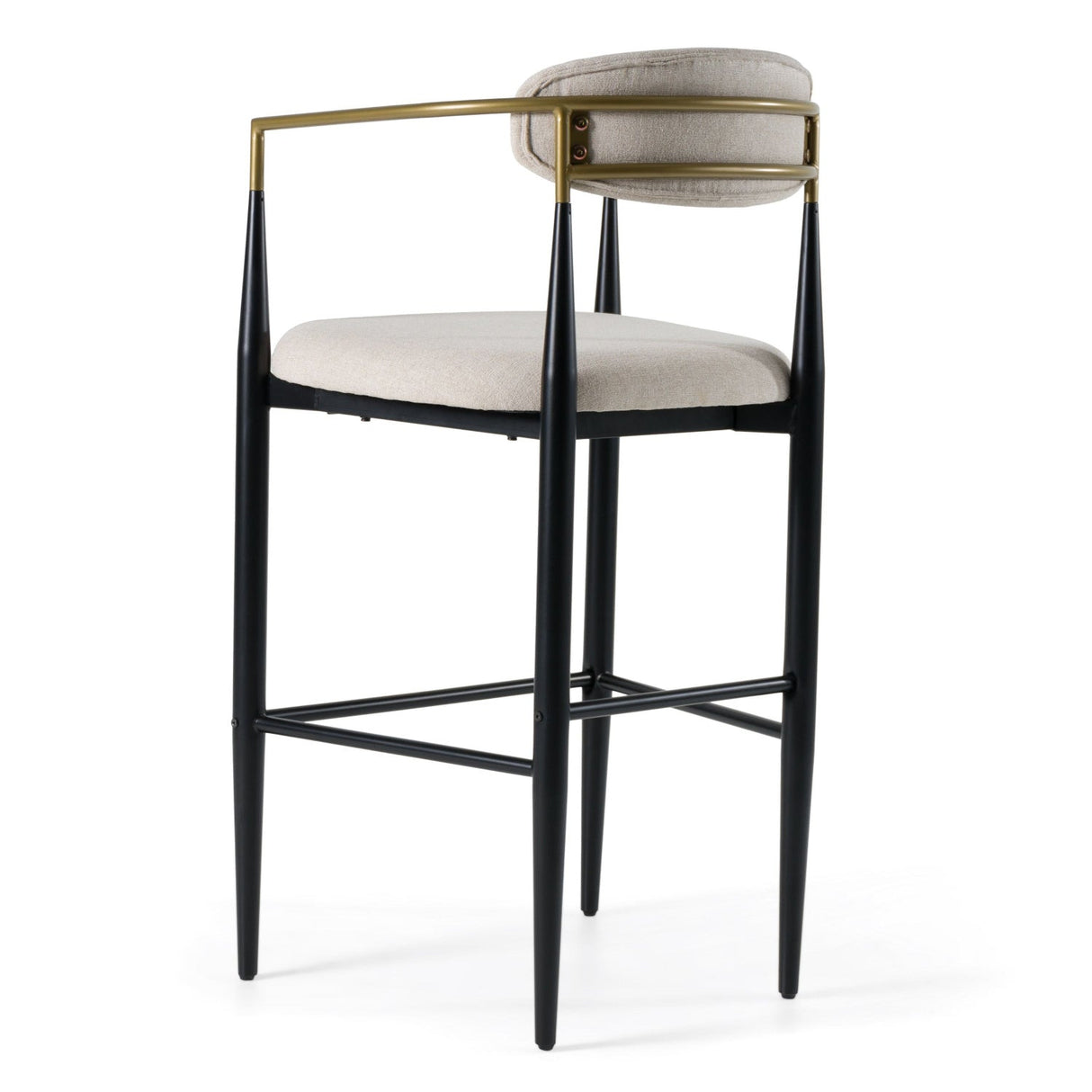 Gold Armed Bar Chair | OROA Modern Buchtel | Oroa.com