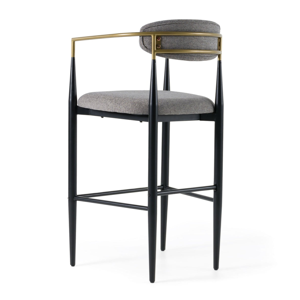 Gold Armed Bar Chair | OROA Modern Buchtel | Oroa.com
