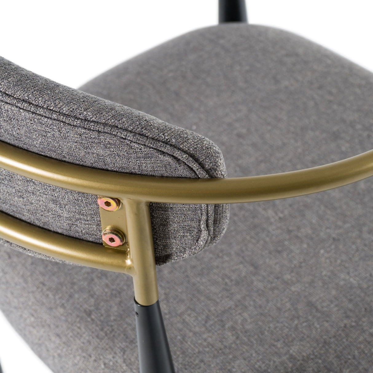 Gold Armed Bar Chair | OROA Modern Buchtel | Oroa.com
