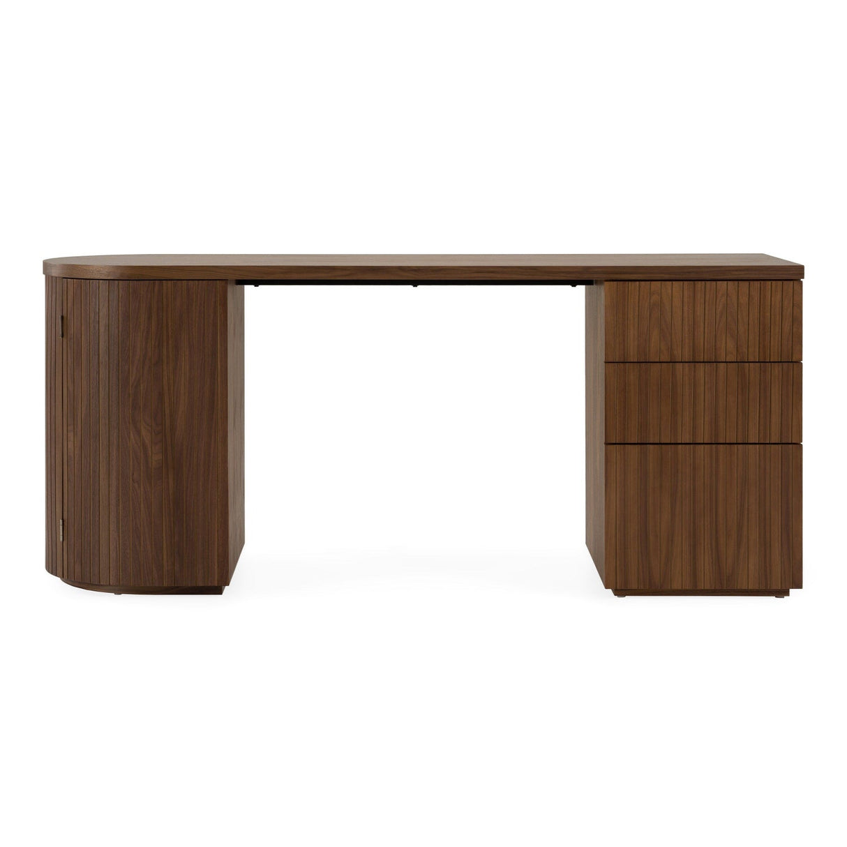 Modern European furniture - Wooden 3-Drawer Desk - www.oroa.com