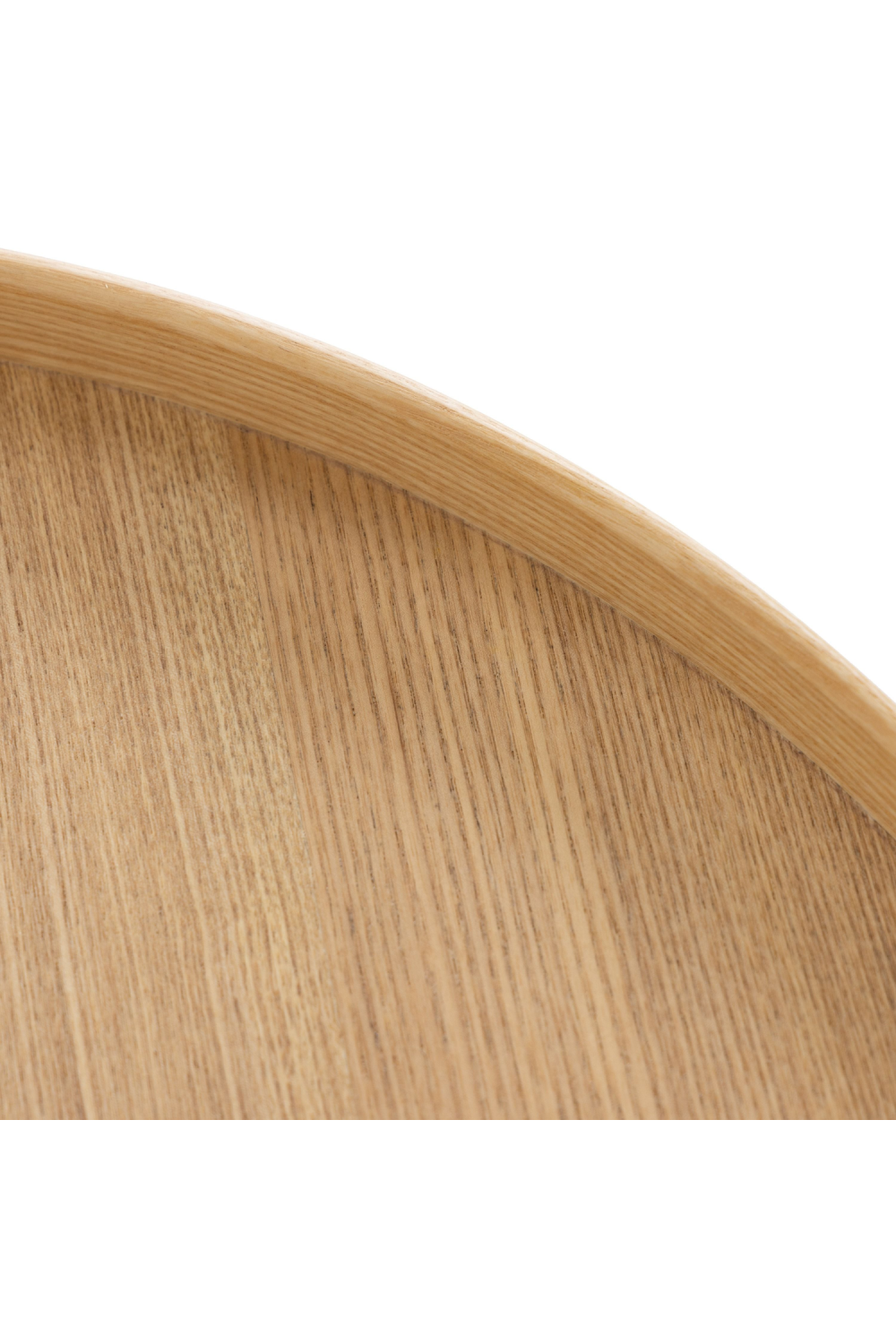 Round Wooden 2-Layer Coffee Table M | OROA Modern Savoy | Oroa.com