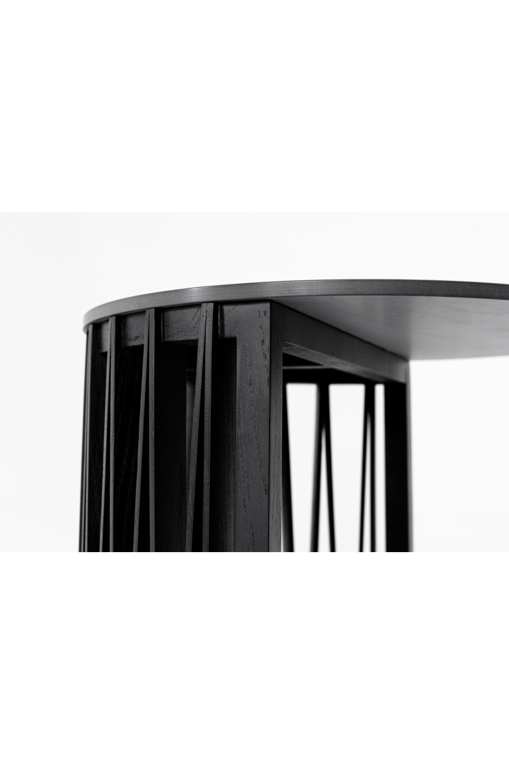 Round Black Ceramic Coffee Tables (2) | OROA Modern Larimer | Oroa.com