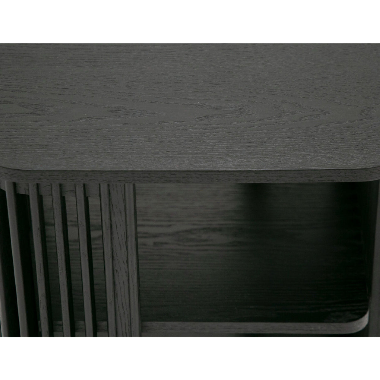 Slatted Black Ash End Table – Thayne – alternate view 5