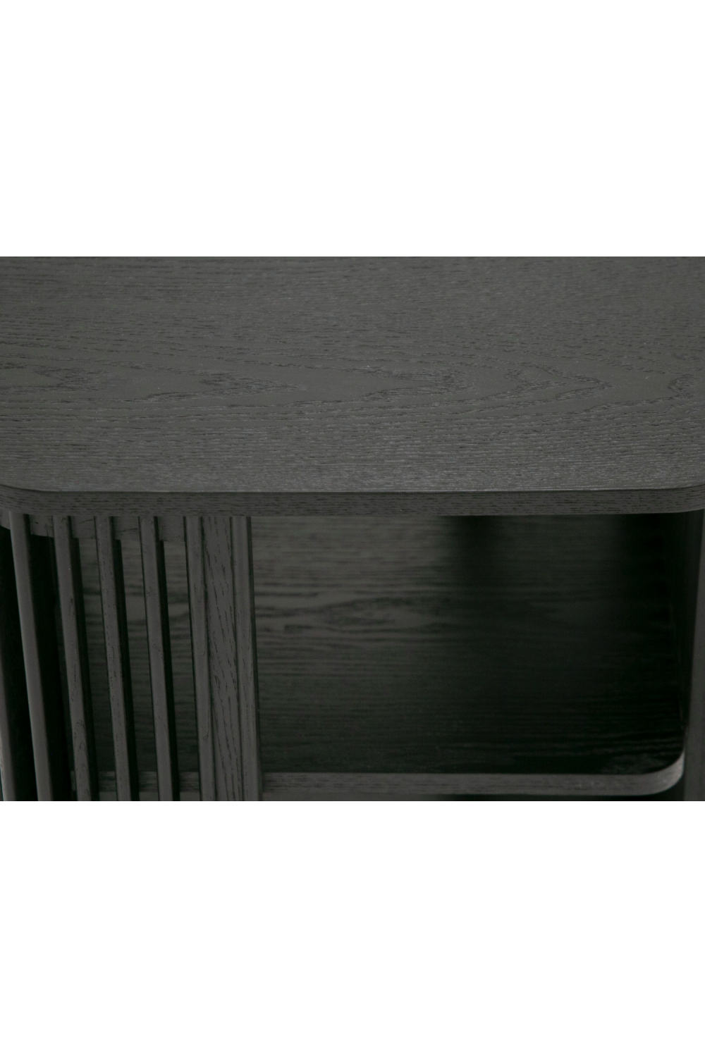 Slatted Black Ash End Table | OROA Modern Thayne | Oroa.com