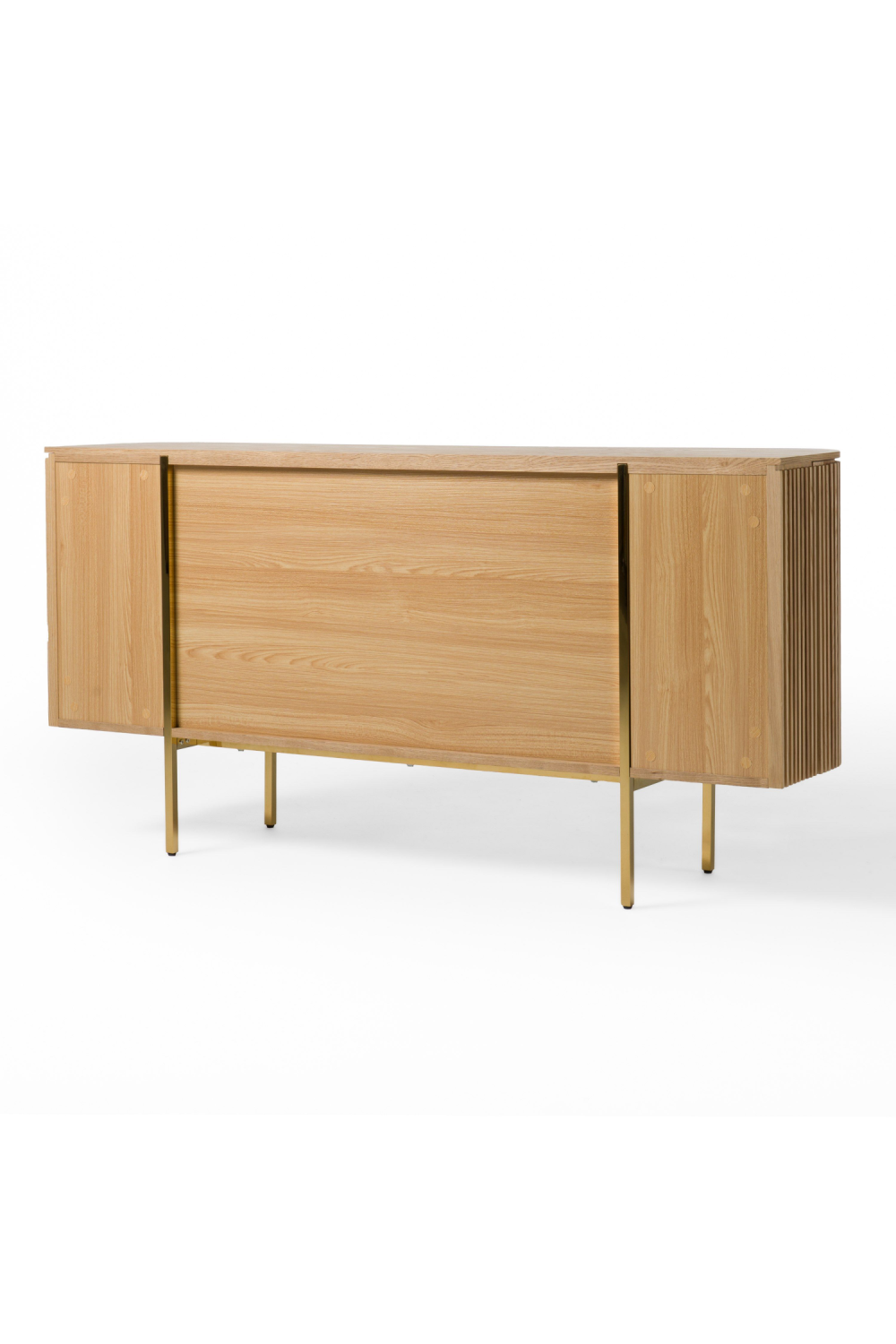 Slatted Natural Ash Sideboard | OROA Modern Sandy | Oroa.com