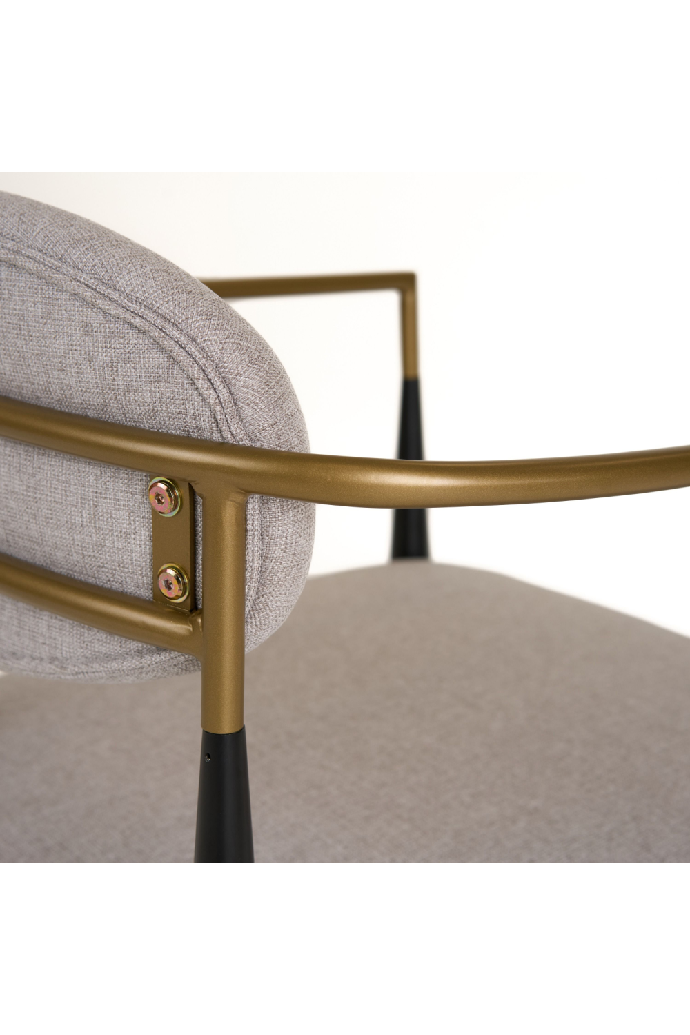 Gold-Armed Accent Chair | OROA Modern Liberty | Oroa.com