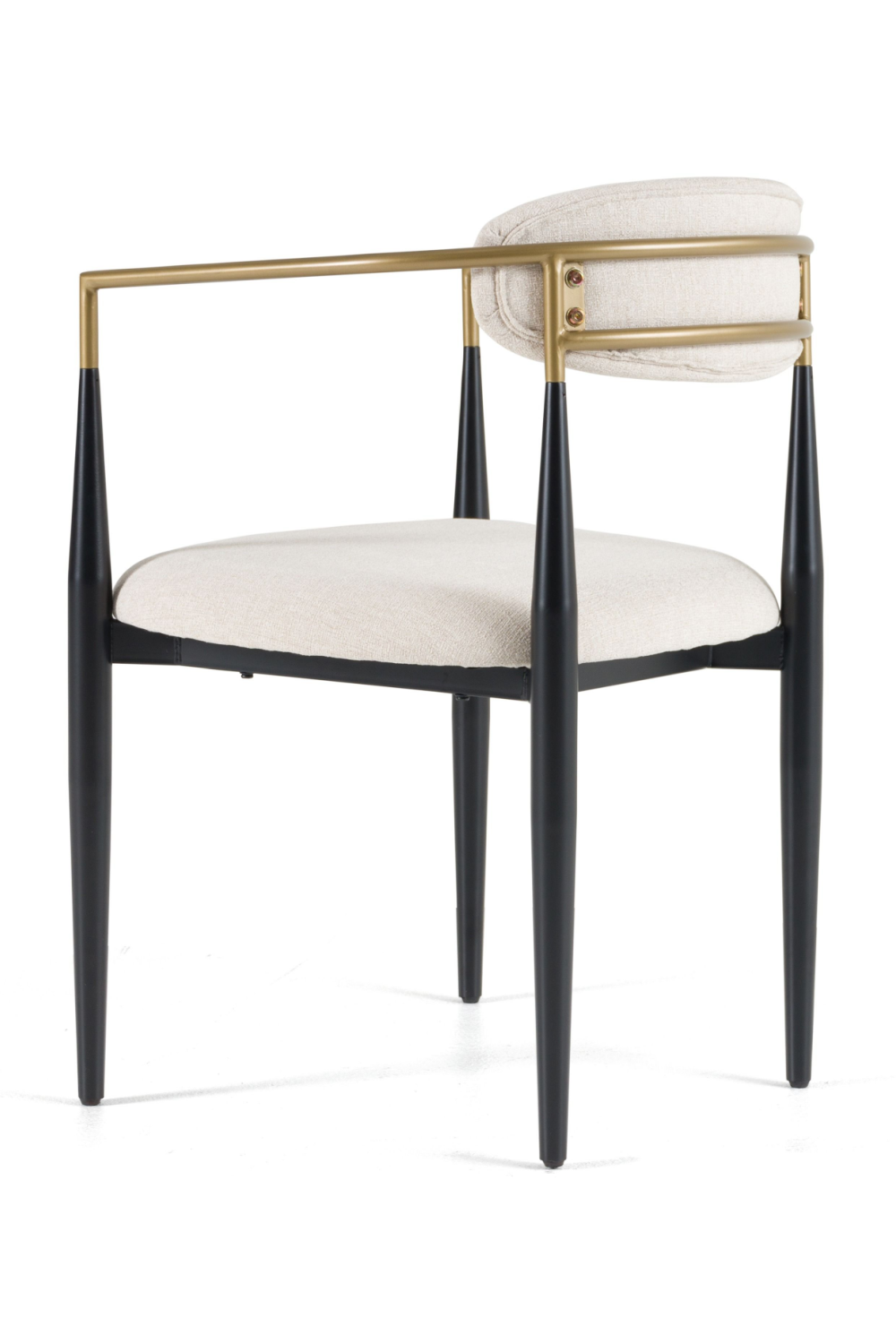 Gold-Armed Dining Chair | OROA Modern Buchtel | Oroa.com