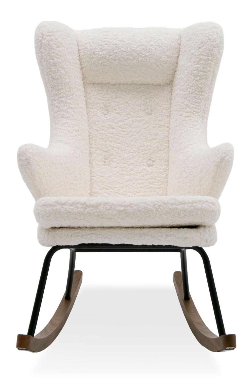 White Sherpa Rocking Chair | OROA Modern Colfax | Oroa.com