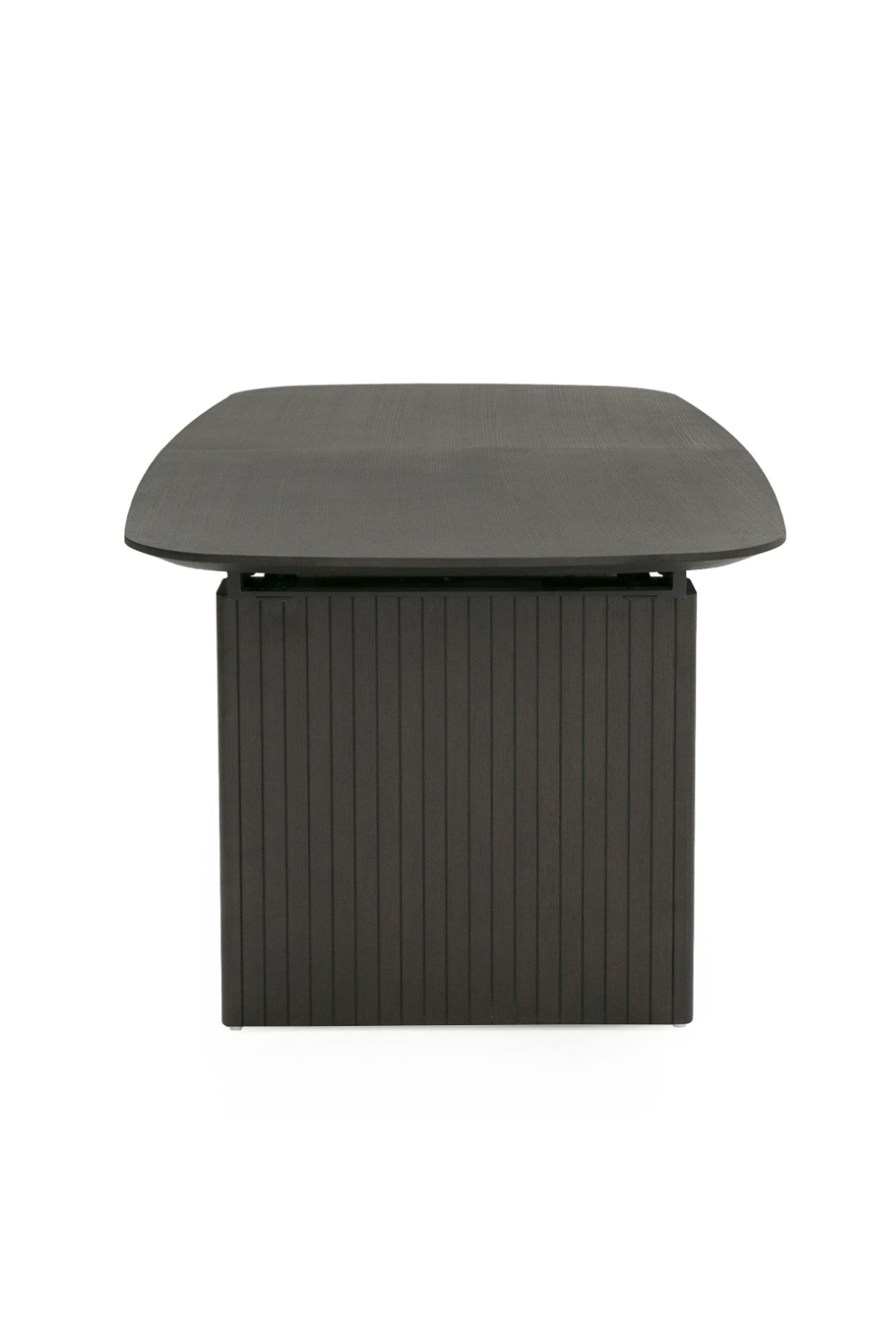 Smoked Oak Extendable Dining Table | Oroa.com