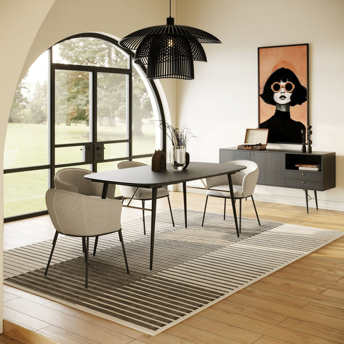 Black Oak Sideboard | OROA Modern Billy