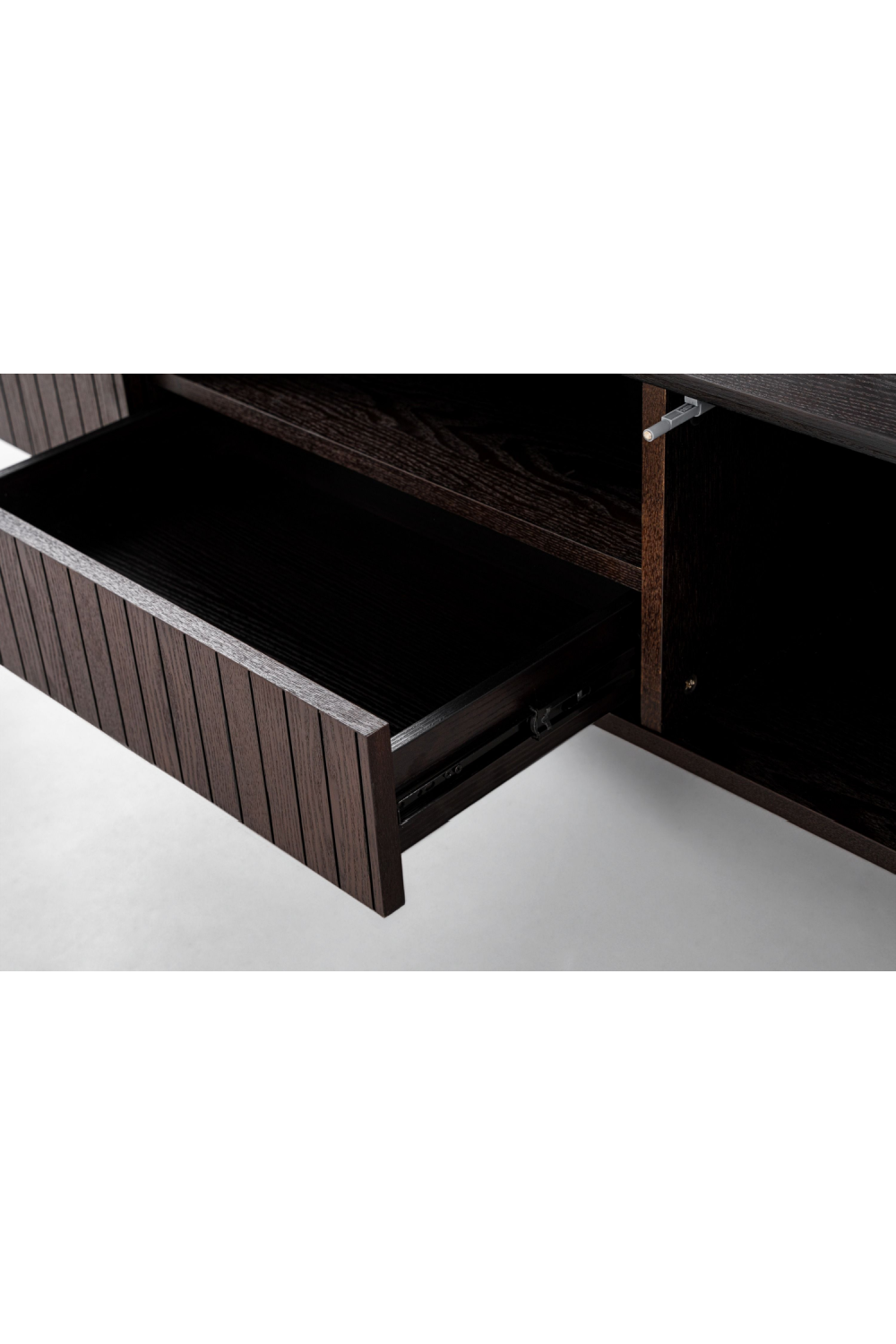 Smoked Ash TV Stand | Oroa.com
