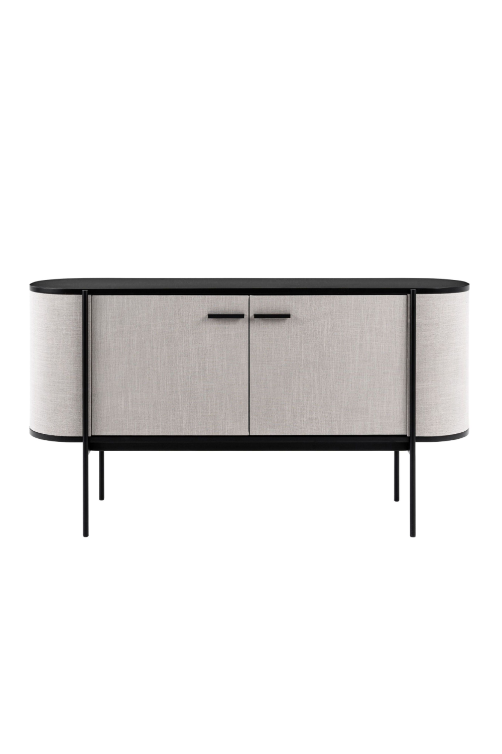 Beige Fabric 2-Door Sideboard | OROA Modern Hobart | Oroa.com