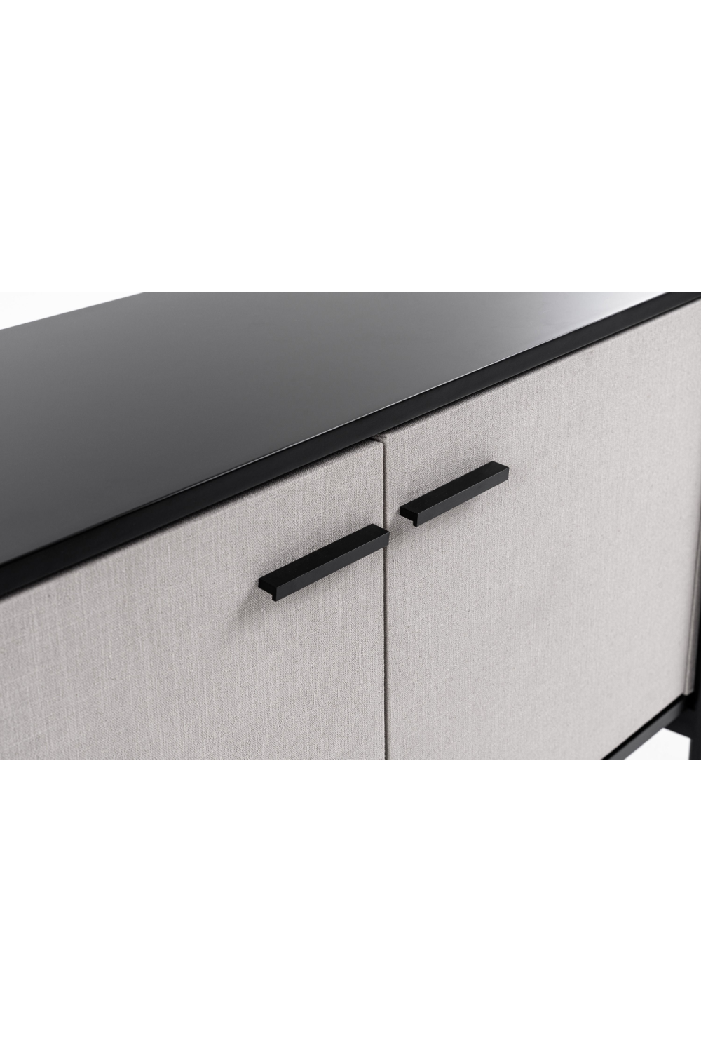 Beige Fabric 2-Door Sideboard | OROA Modern Hobart | Oroa.com