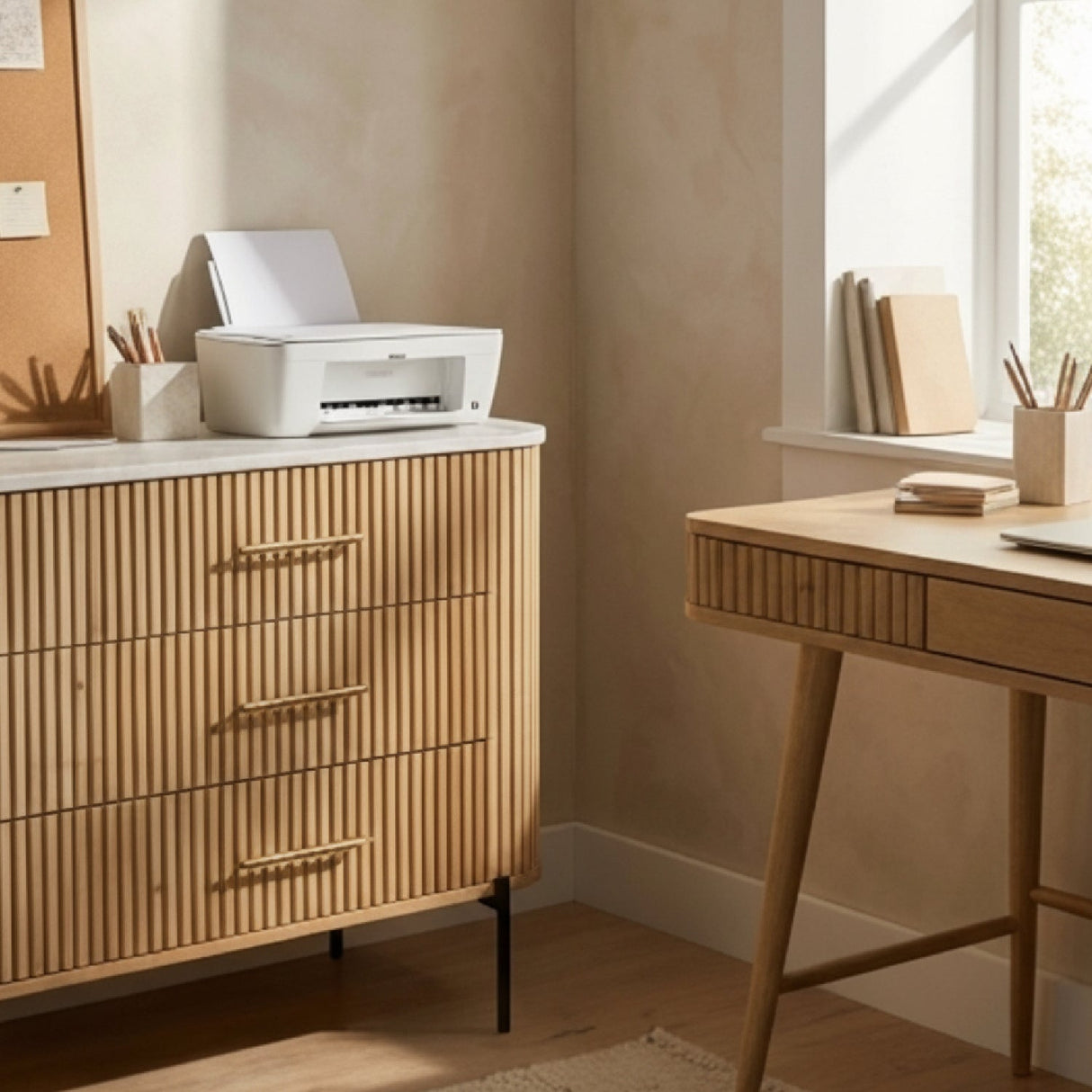 Fluted Mango Wood 6-Drawer Dresser – Cambridge – alternate view 16
