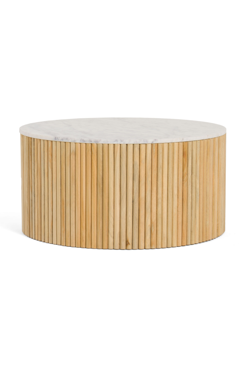 Mango Wood Base Coffee Table | OROA Modern Cambridge | Oroa.com