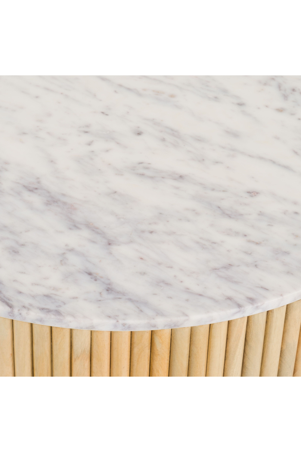 Mango Wood Base Coffee Table | OROA Modern Cambridge | Oroa.com