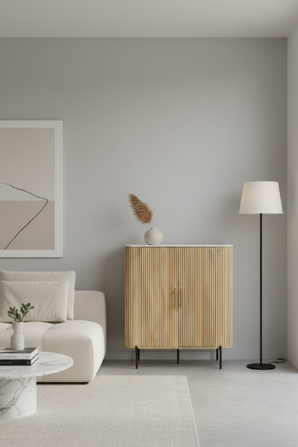 Mango Wood 2-Door Tall Sideboard – Cambridge – alternate view 10
