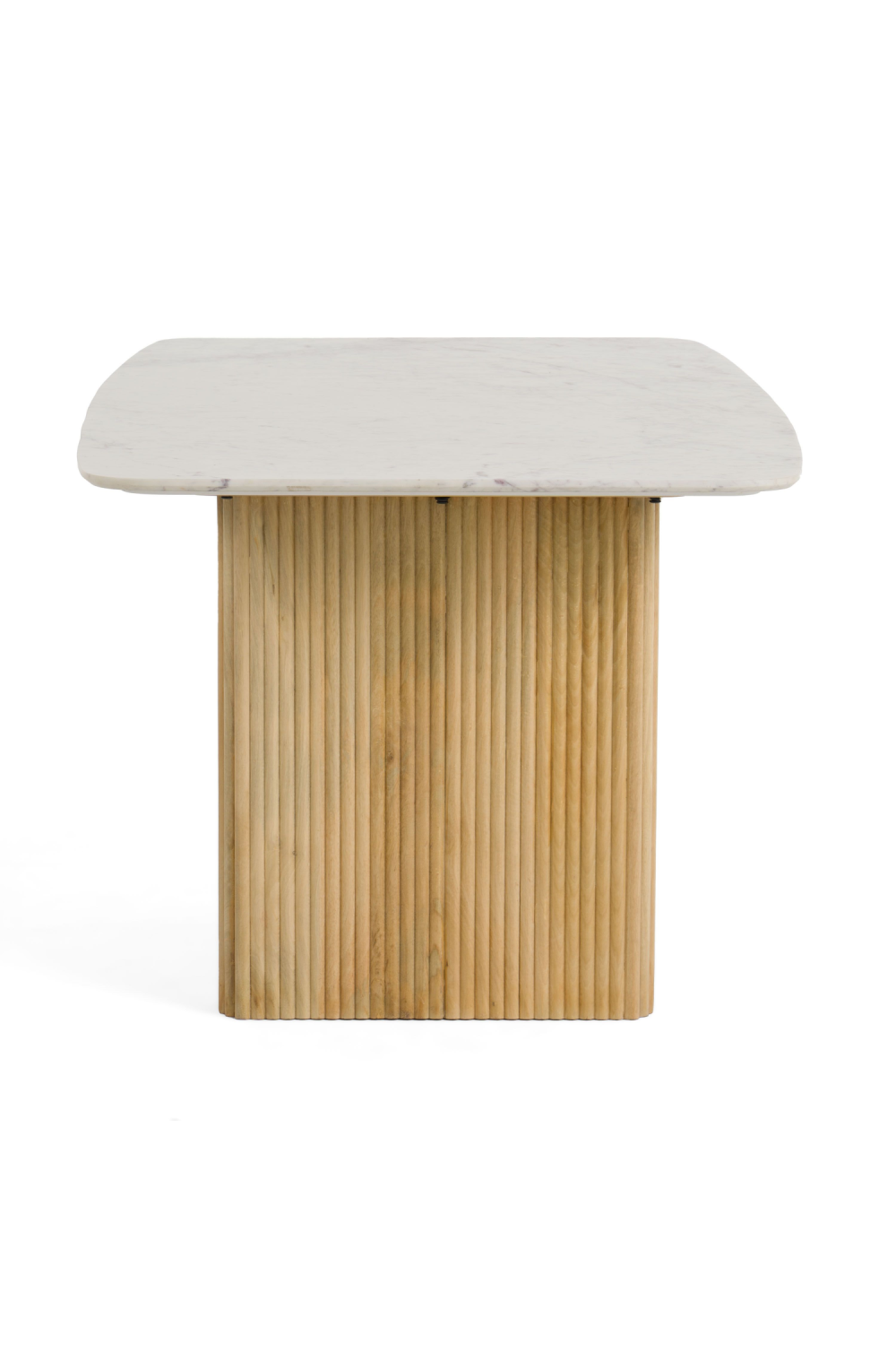 White Marble Dining Table | OROA Modern Cambridge | Oroa.com