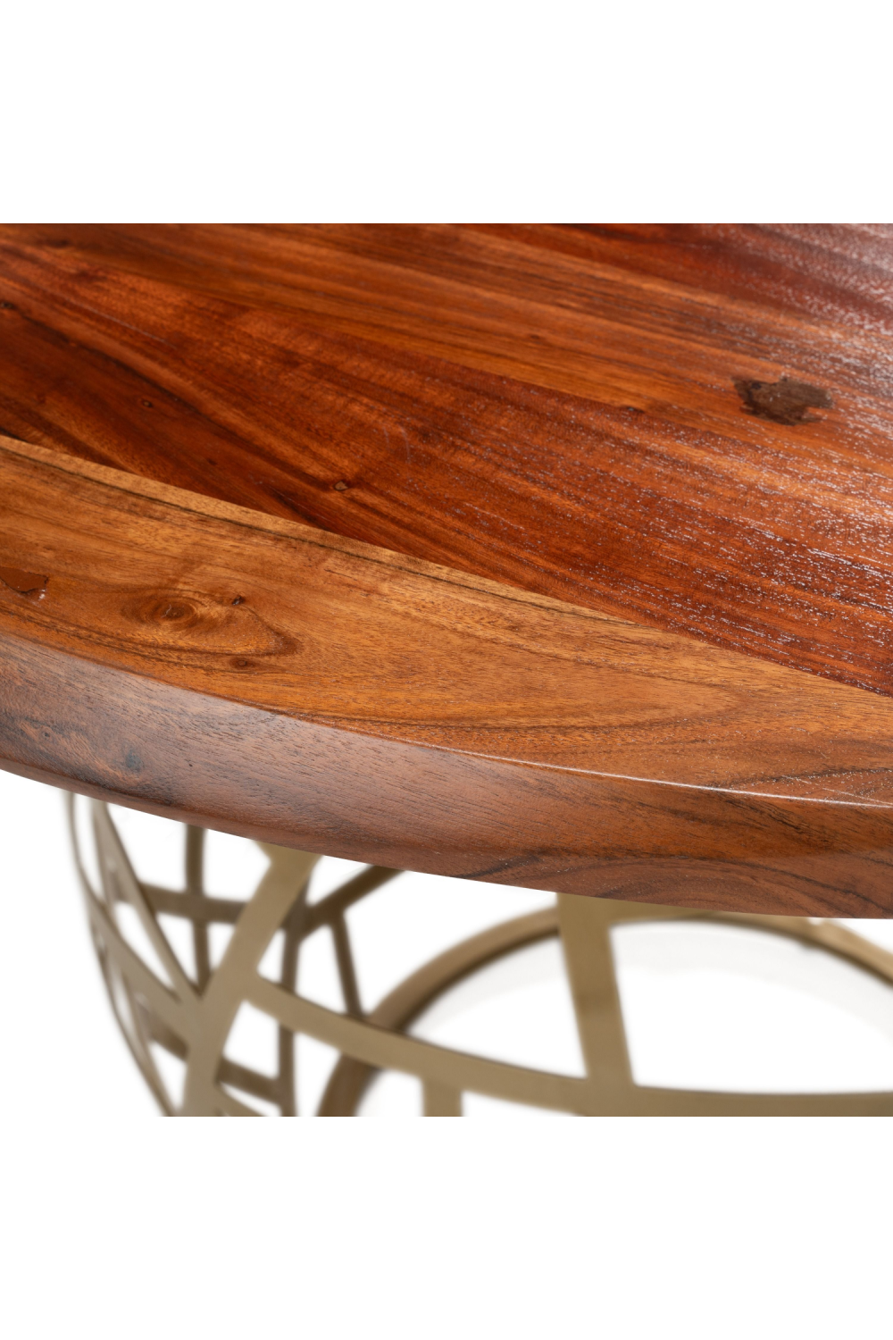 Round Solid Acacia Dining Table | OROA Modern Taylor | Oroa.com