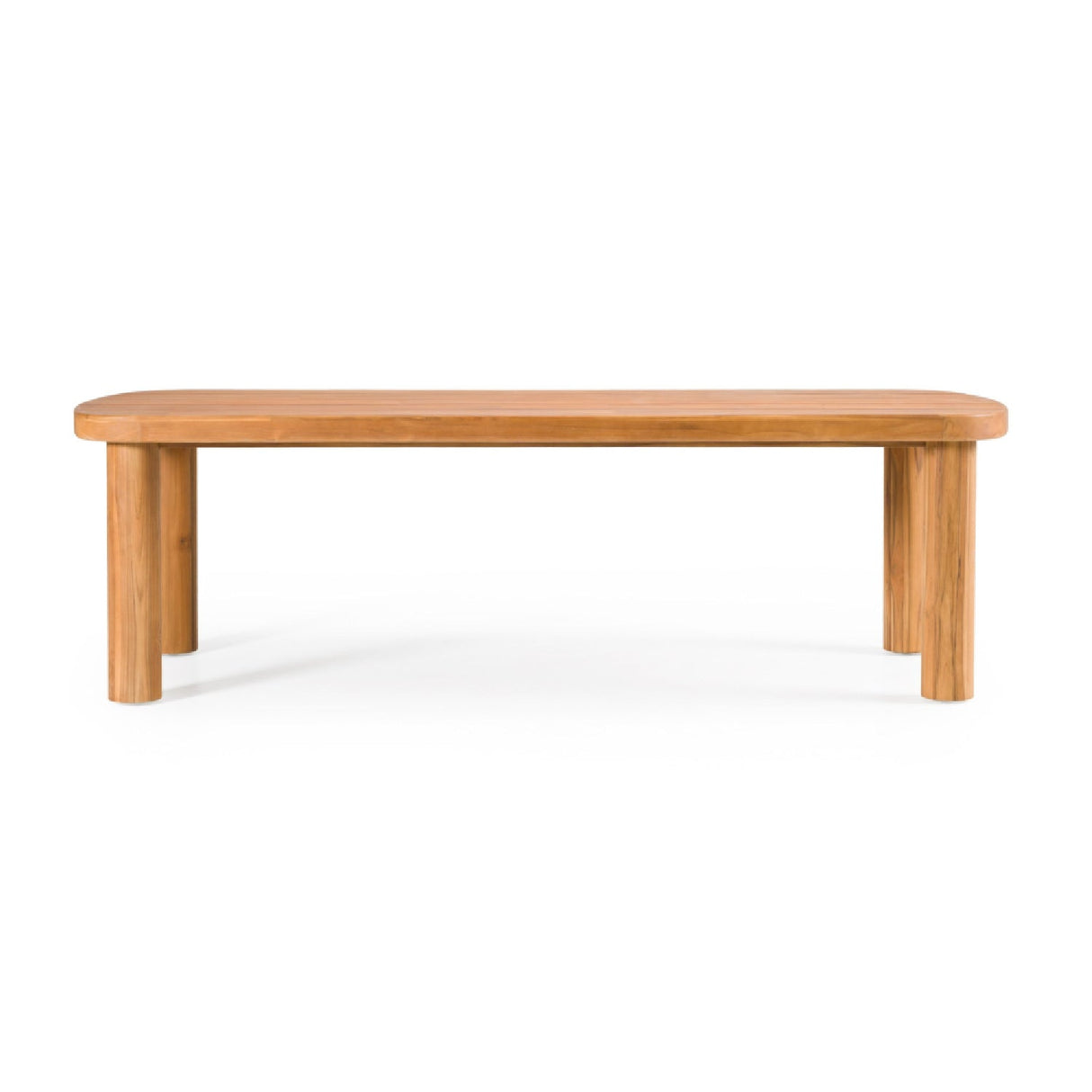 Outdoor Natural Teak Dining Table – Kamari – alternate view 5