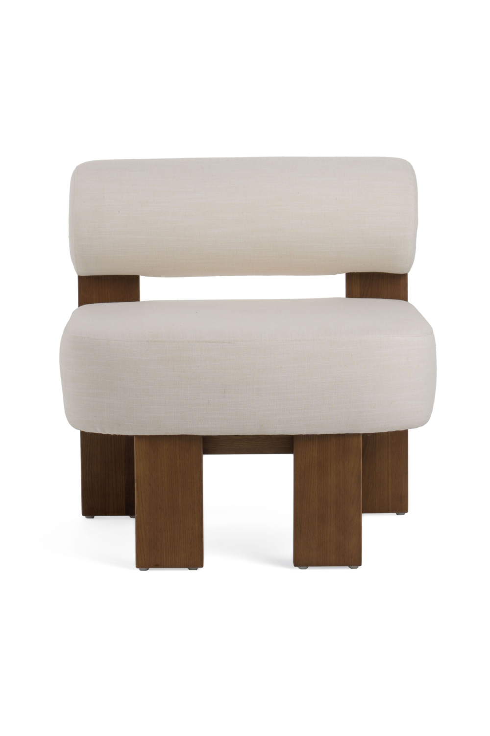 Walnut Oak Framed Accent Chair | OROA Modern Rosanne | Oroa.com