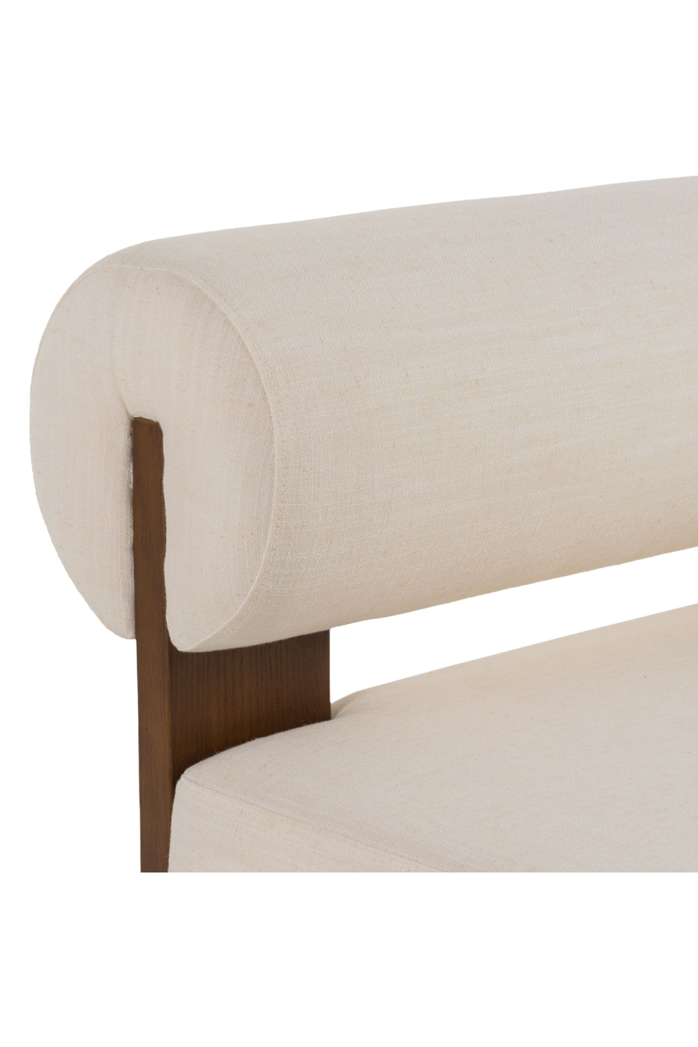 Walnut Oak Framed Accent Chair | OROA Modern Rosanne | Oroa.com