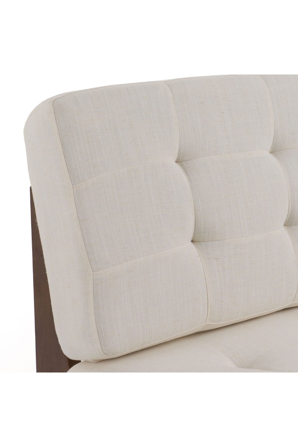 White Tufted Lounge Chair | Oroa.com