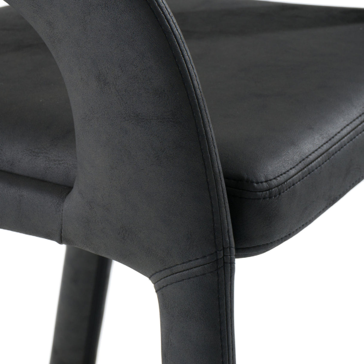 Vegan Leather Upholstered Bar Chair | OROA Modern Faerron | Oroa.com