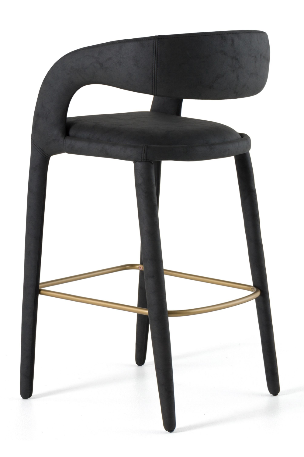 Vegan Leather Upholstered Bar Chair | OROA Modern Faerron | Oroa.com