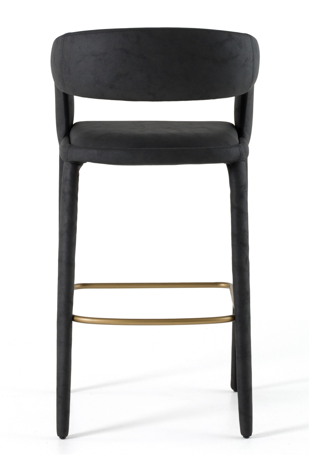 Vegan Leather Upholstered Bar Chair | OROA Modern Faerron | Oroa.com