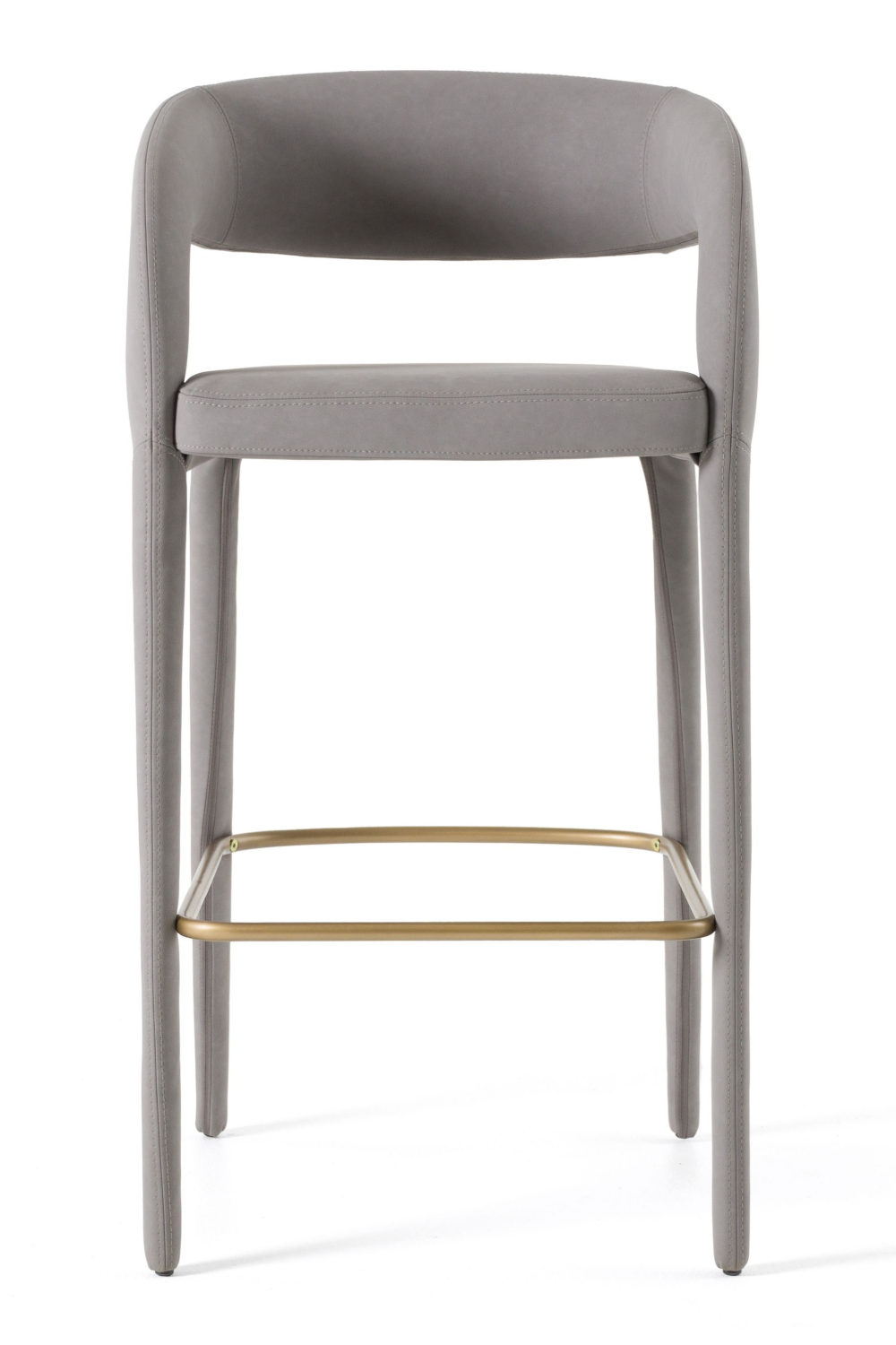 Vegan Leather Upholstered Bar Chair | OROA Modern Faerron | Oroa.com