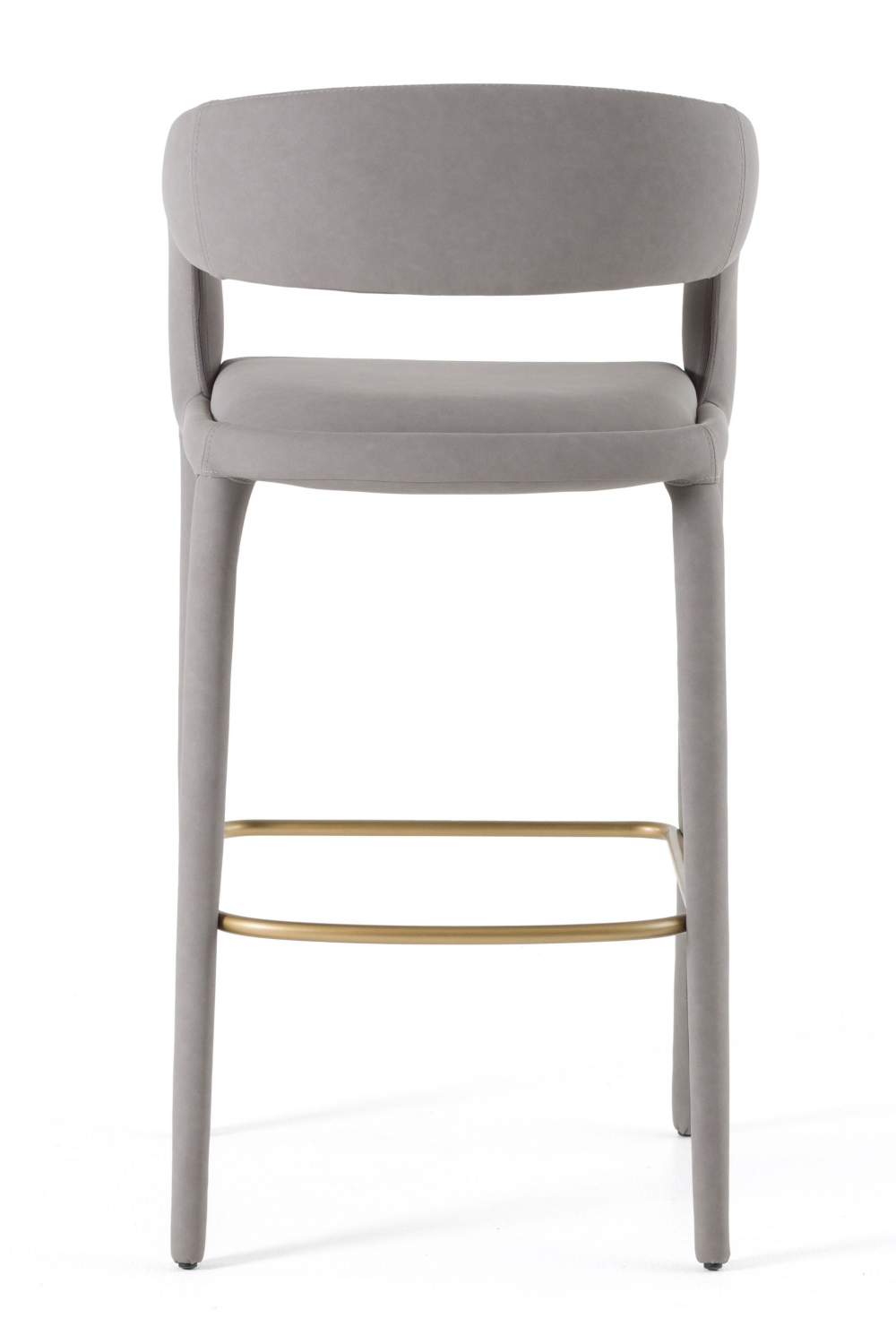 Vegan Leather Upholstered Bar Chair | OROA Modern Faerron | Oroa.com