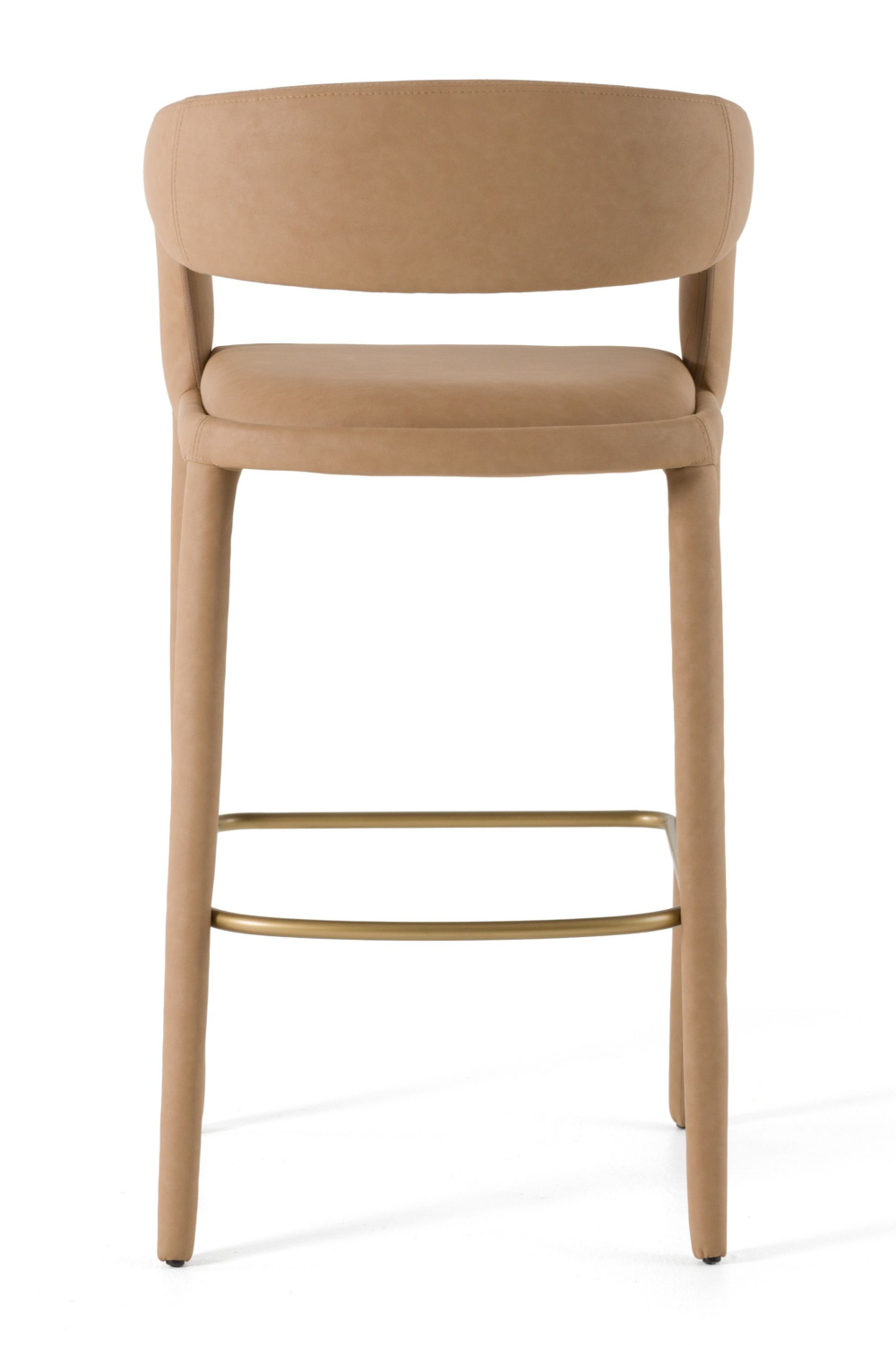 Vegan Leather Upholstered Bar Chair | OROA Modern Faerron | Oroa.com