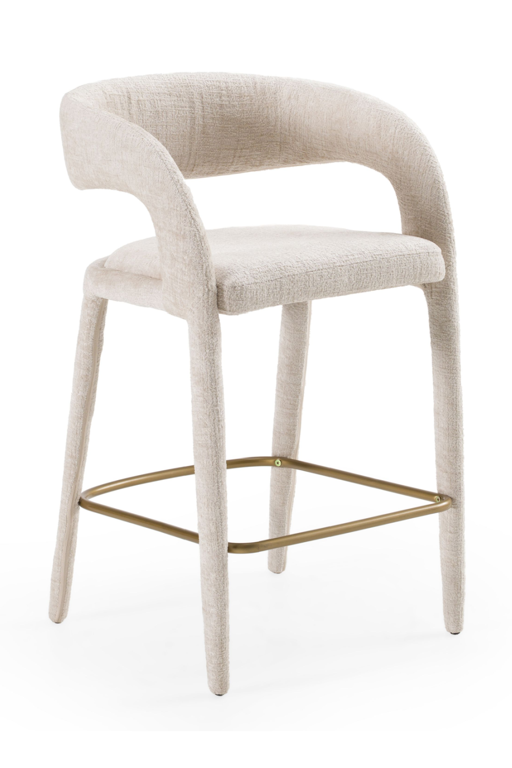 Fabric Upholstered Counter Chair | Oroa.com