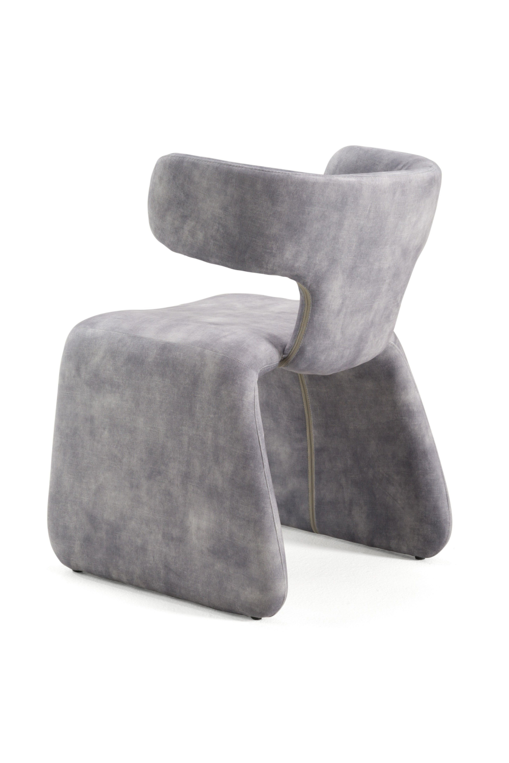 Asymmetrical Velvet Dining Chair | Oroa.com
