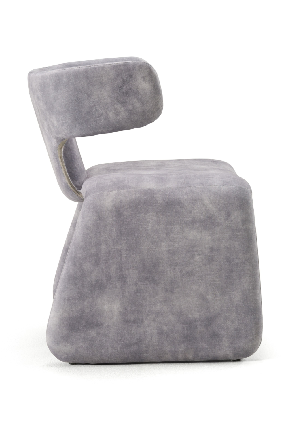 Asymmetrical Velvet Dining Chair | Oroa.com