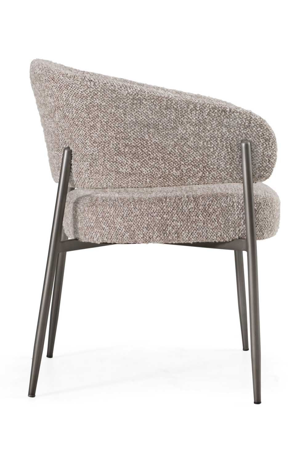 Gray Curved Dining Chair | OROA Modern Thomas | Oroa.com