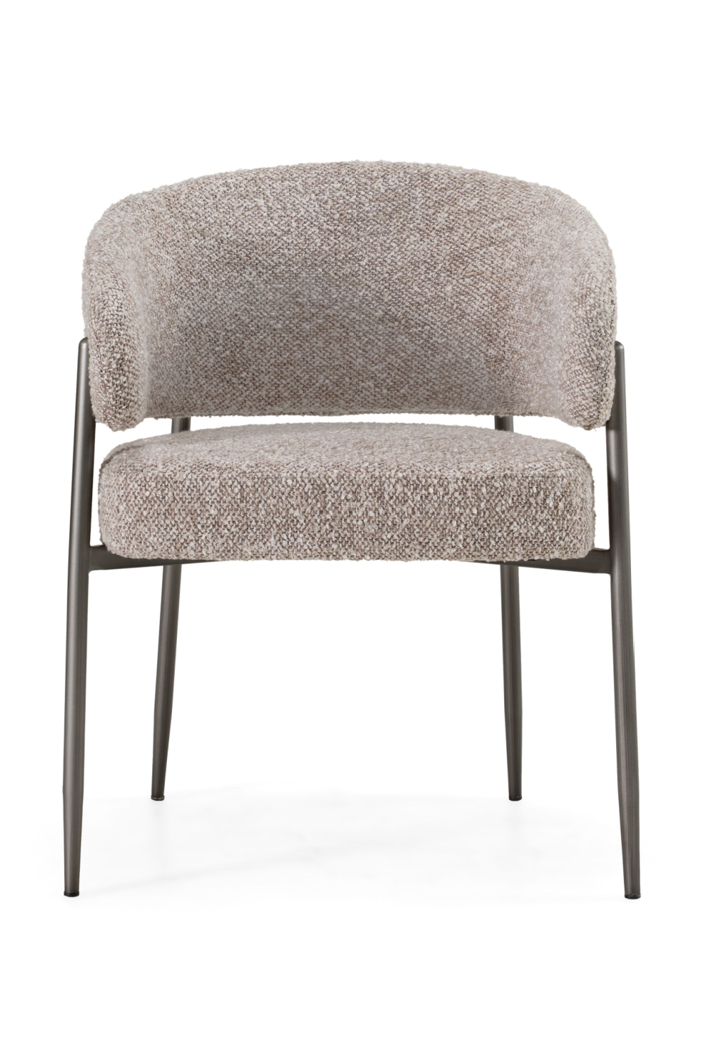 Gray Curved Dining Chair | Oroa.com