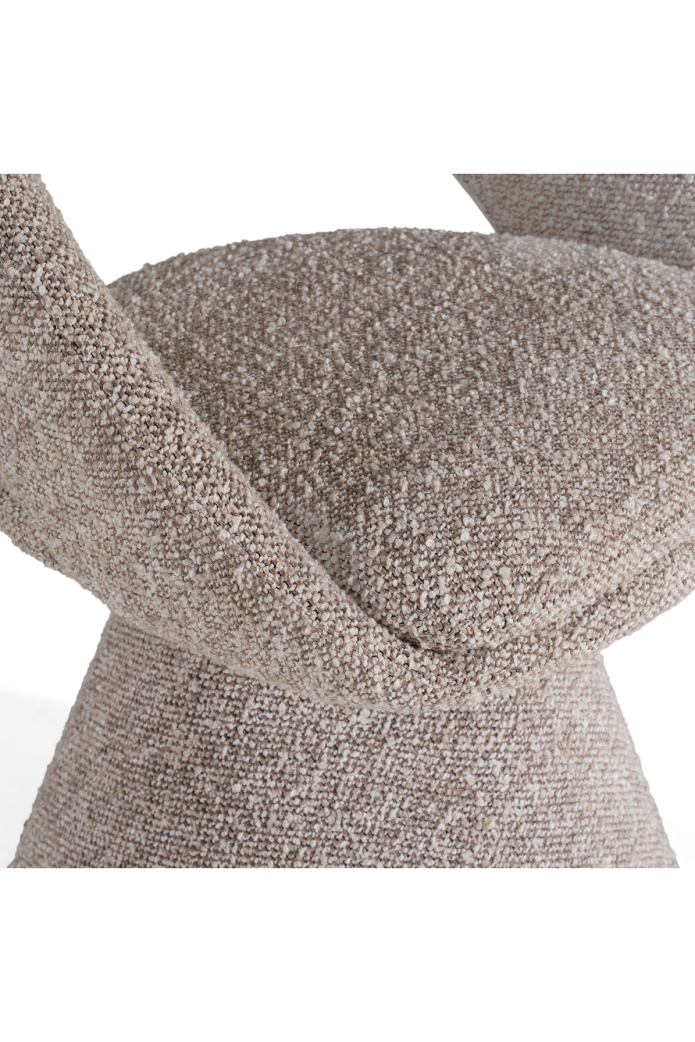 Gray Fabric Swivel Chair | Oroa.com