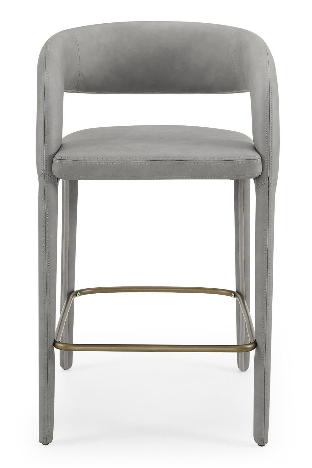 Vegan Leather Upholstered Counter Chair | OROA Modern Faerron | Oroa.com
