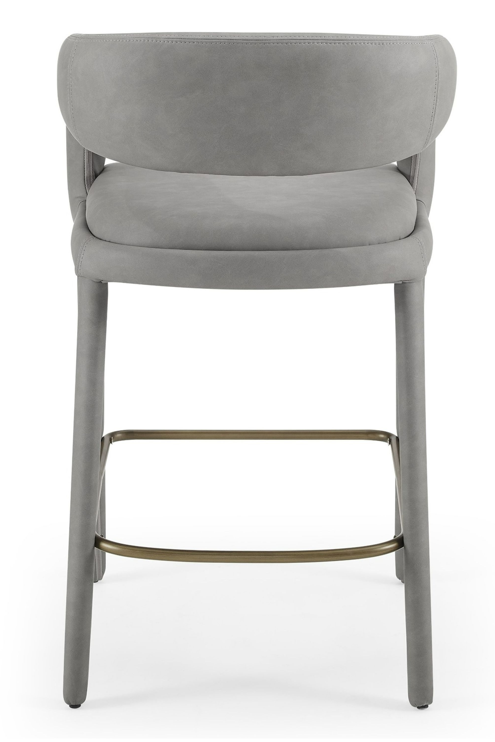Vegan Leather Upholstered Counter Chair | OROA Modern Faerron | Oroa.com