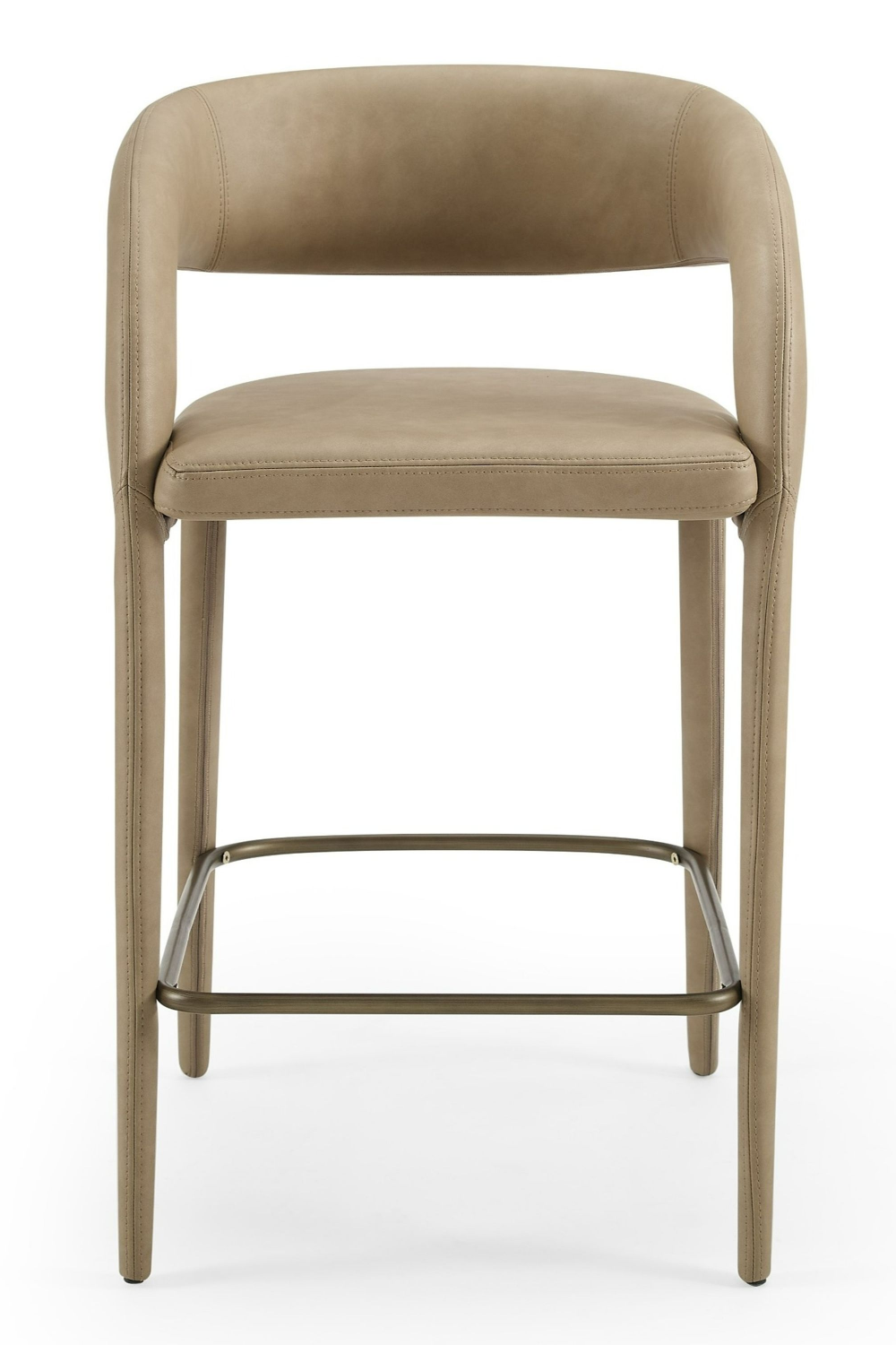 Vegan Leather Upholstered Counter Chair | OROA Modern Faerron | Oroa.com