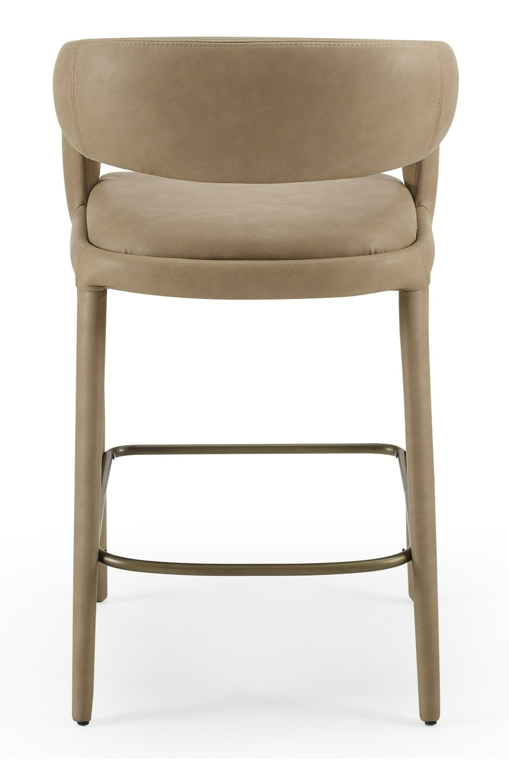 Vegan Leather Upholstered Counter Chair | OROA Modern Faerron | Oroa.com
