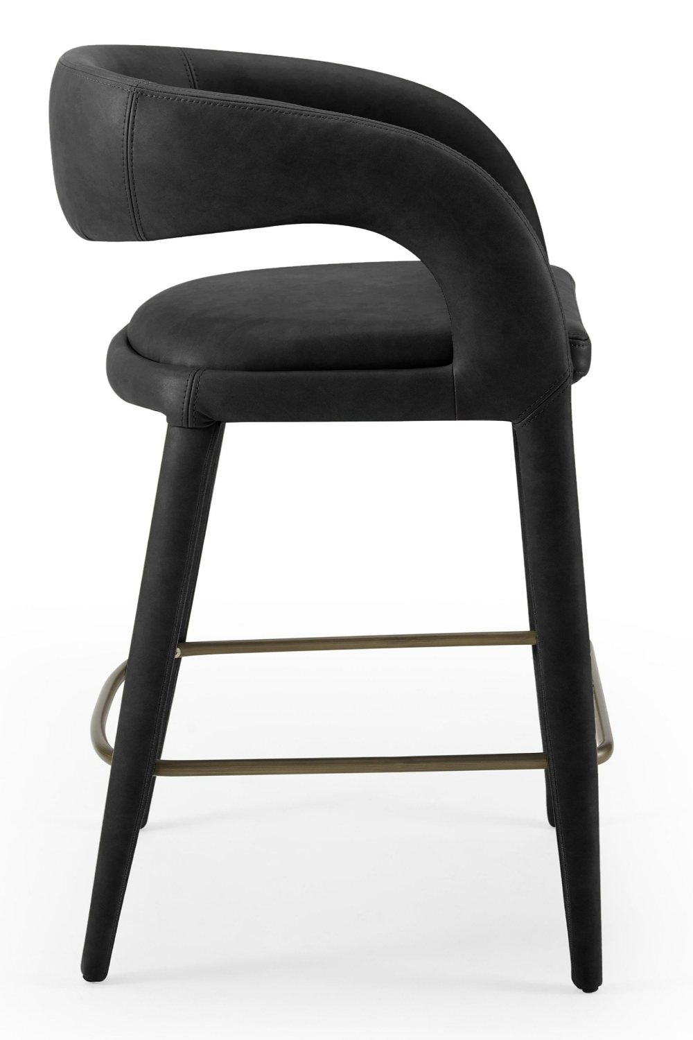 Vegan Leather Upholstered Counter Chair | OROA Modern Faerron | Oroa.com