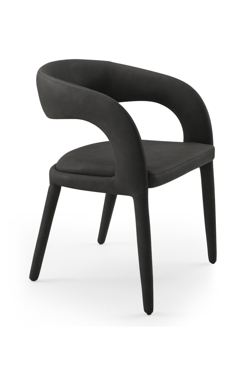 Vegan Leather Upholstered Dining Chair | OROA Modern Faerron | Oroa.com