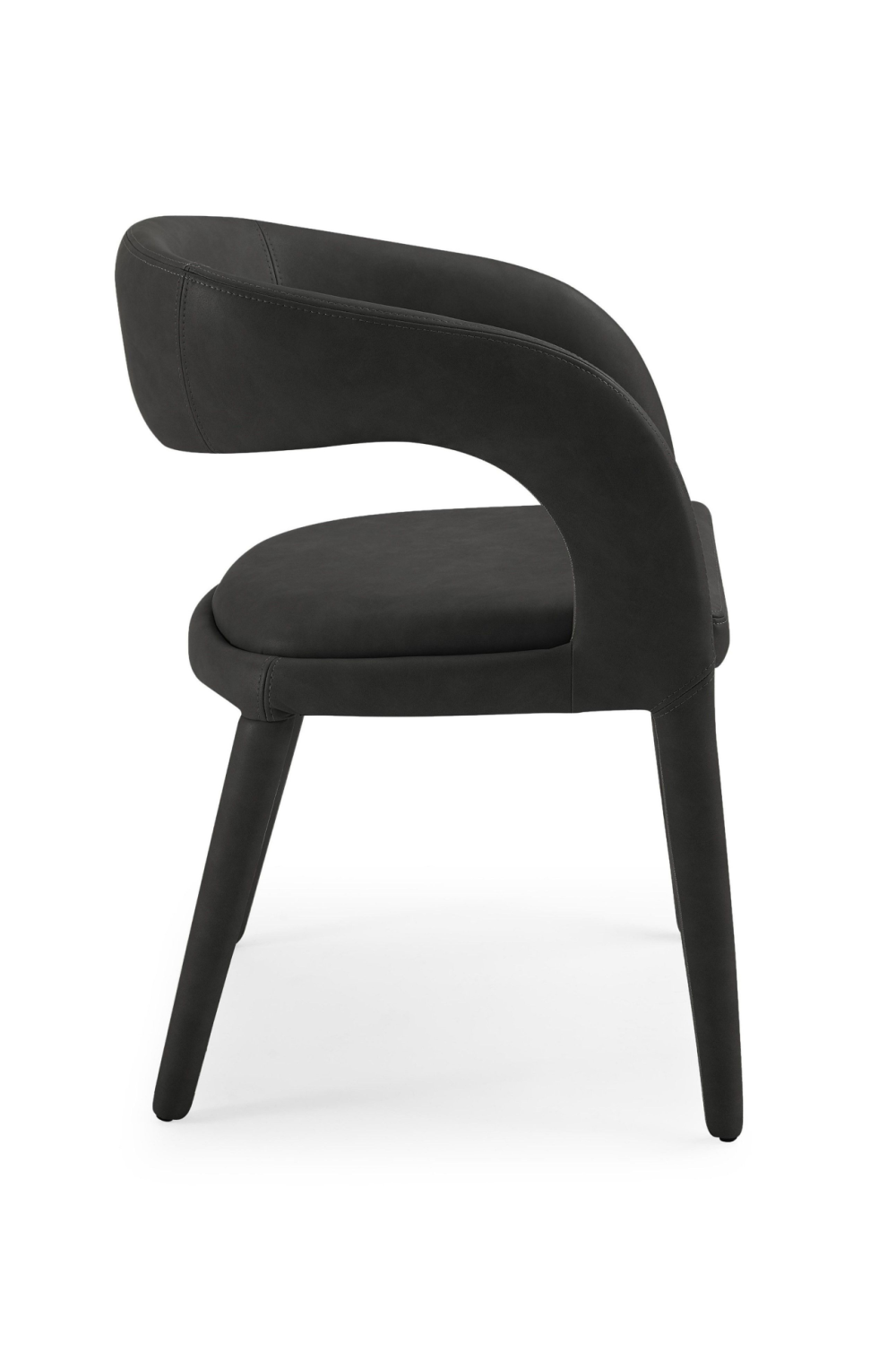 Vegan Leather Upholstered Dining Chair | OROA Modern Faerron | Oroa.com